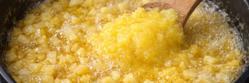 Ananasfüllung kochen